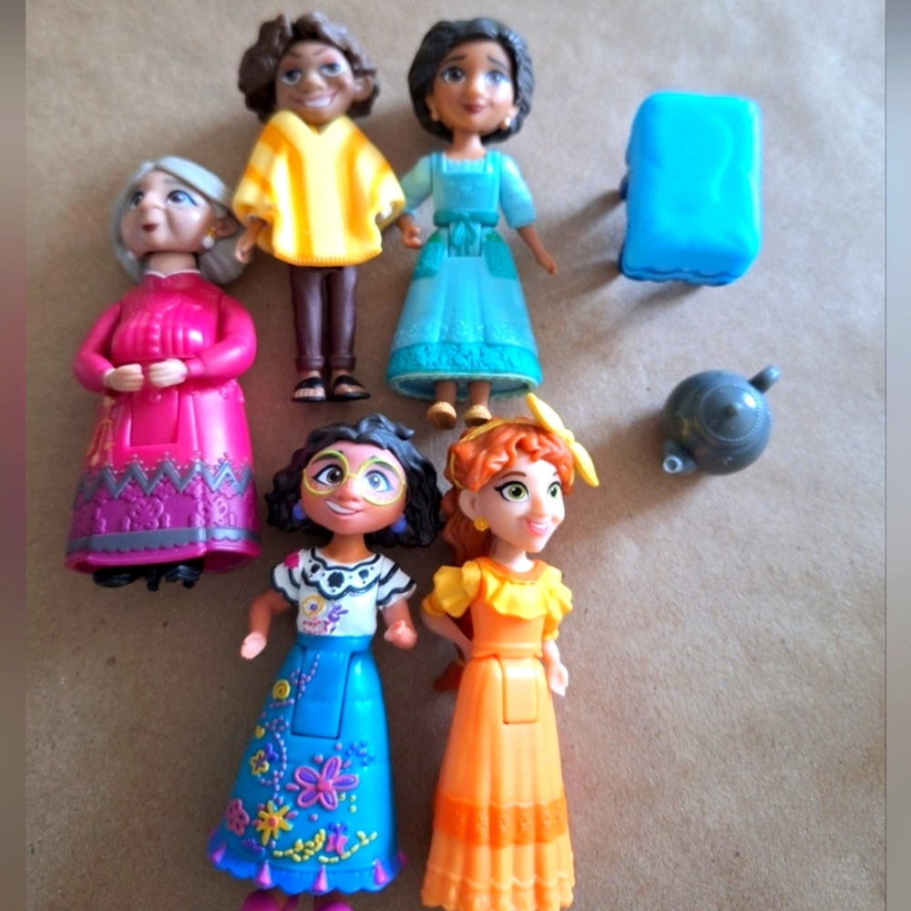 Disney Encanto Posable Figures Lot